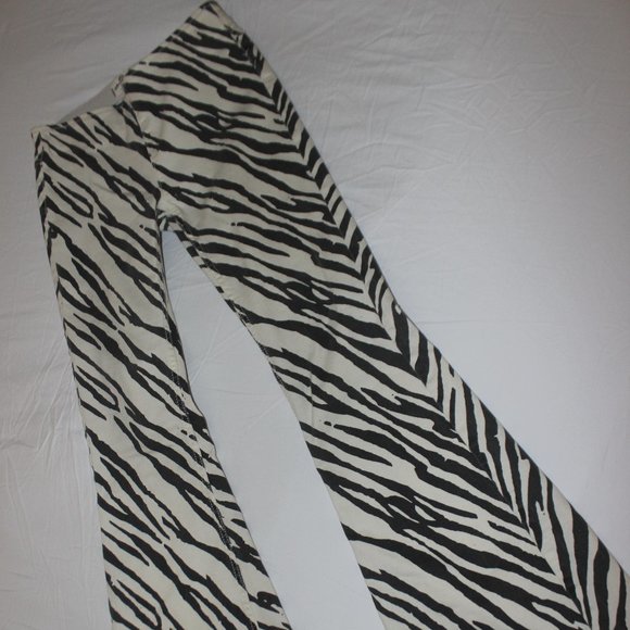We The Free Pants - Free People Zebra Flared Pants Size S